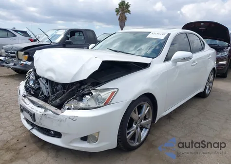2009 Lexus Is 250 z USA, uszkodzony, nr VIN JTHBK262992087193